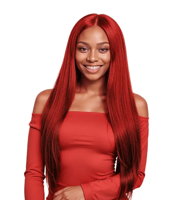  Obsession Lace Wig (H/H FN) : Ayleen  (Col. FIRE RED)
