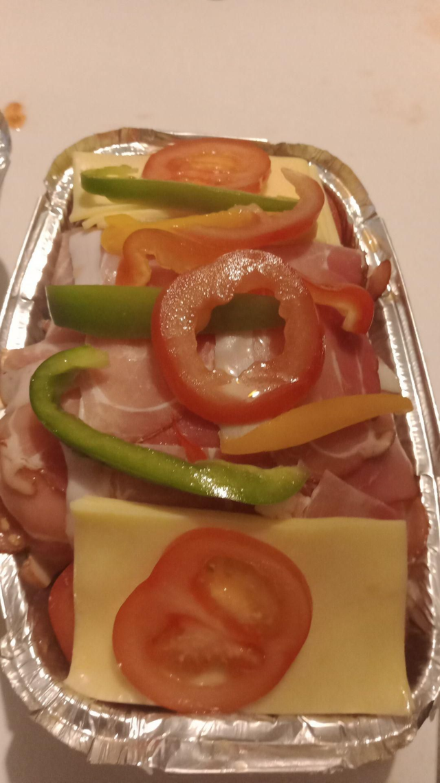 Rôti farcies aux légumes 