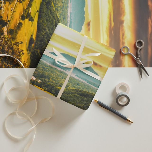 Carta regalo sunset mountain