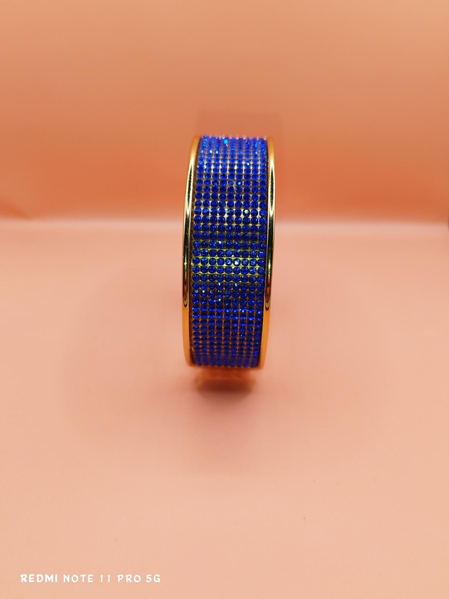 Bracelet &quot;Jonc Bleu Azur&quot;