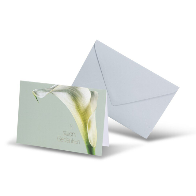 Karte "In stillem Gedenken"