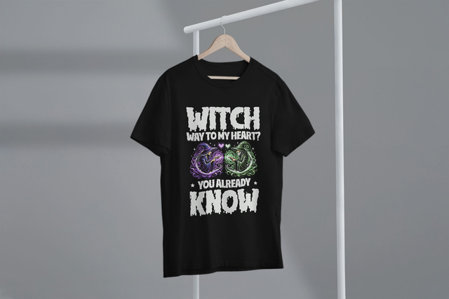 Witch Way To My Heart You Already Know, Halloween. Hexe Weg zu meinem Herzen Du weißt schon, Halloween