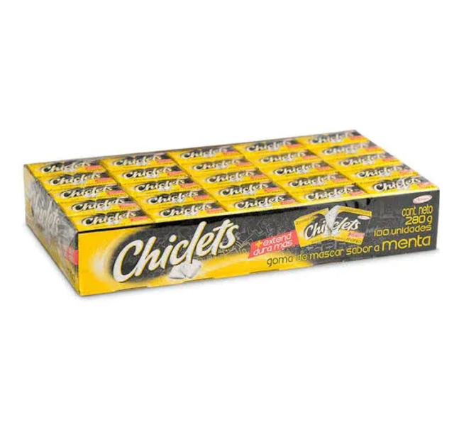 Chiclets Adams Caja x 100
