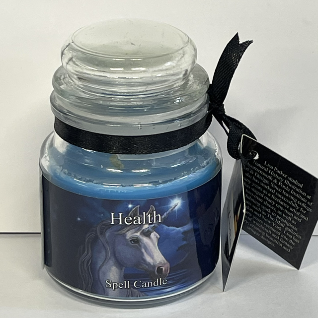 Lisa Parker Spell Candle - Health (Aloe Vera) Sacred One Unicorn