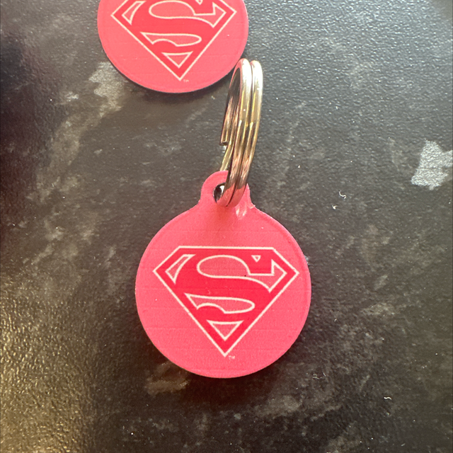 Supergirl Keytag