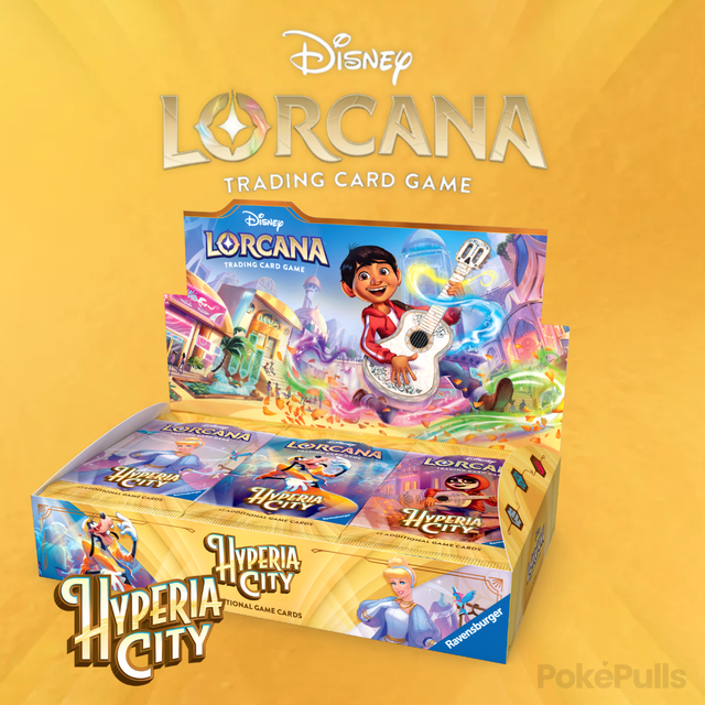 Disney Lorcana: Hyperia City - Booster Display