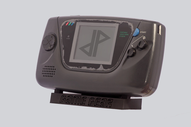 Sega GameGear Display Stand