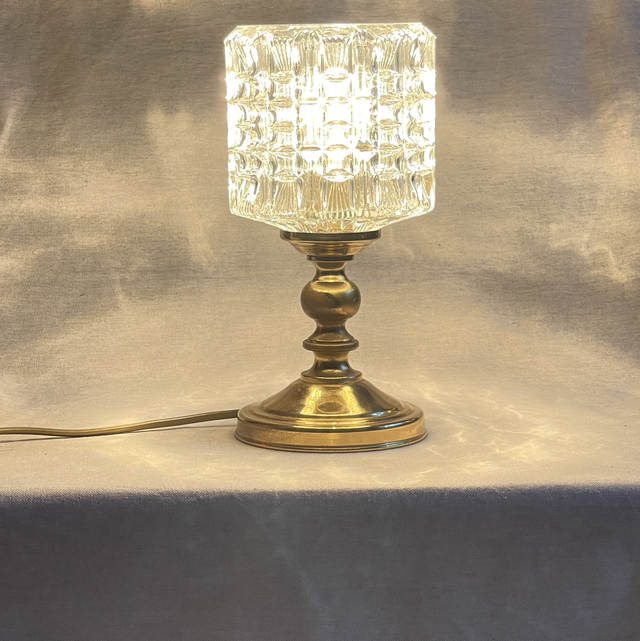 Mid-Century Messing Lampe 