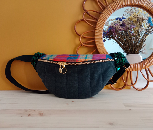 La banane - TARTAN ET SEQUINS