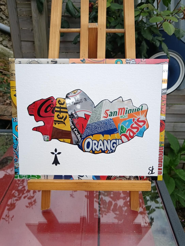 Carte de la Bretagne 