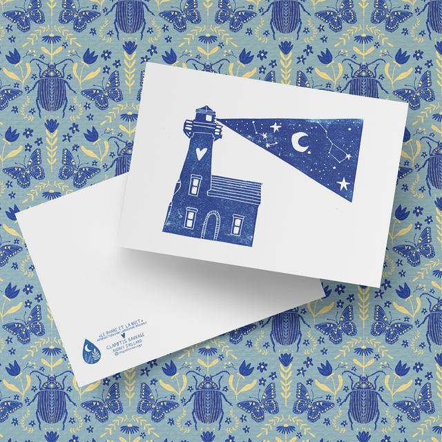 Carte Le phare et la nuit