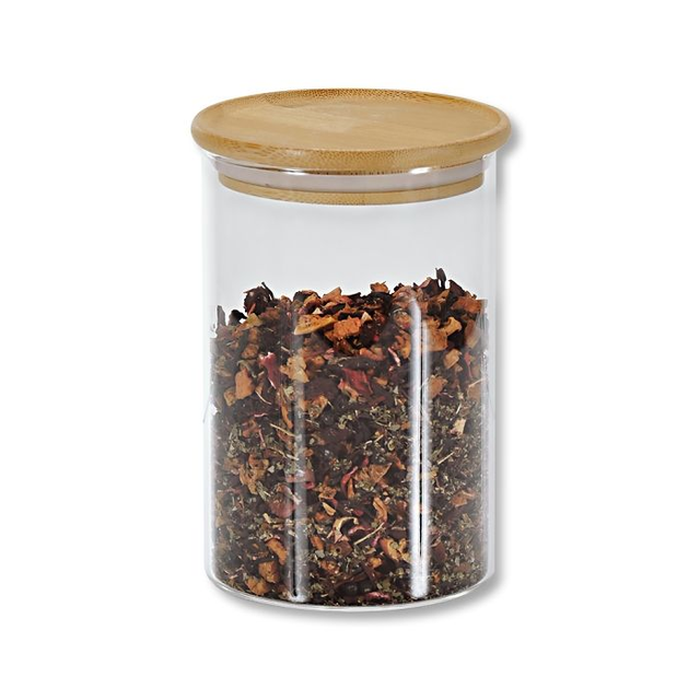Stylisches KESPER® Aufbewahrungsglas – 900 ml mit Bambusdeckel