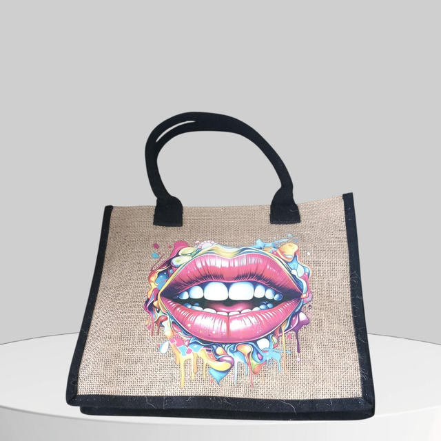 Sac bouche coloré