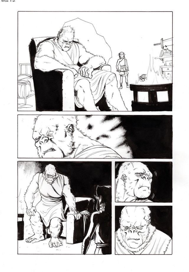 09/2025 - ThunderCats : Pumyra #1 Page 21 - ORIGINAL, A3 (11.7x16.5)