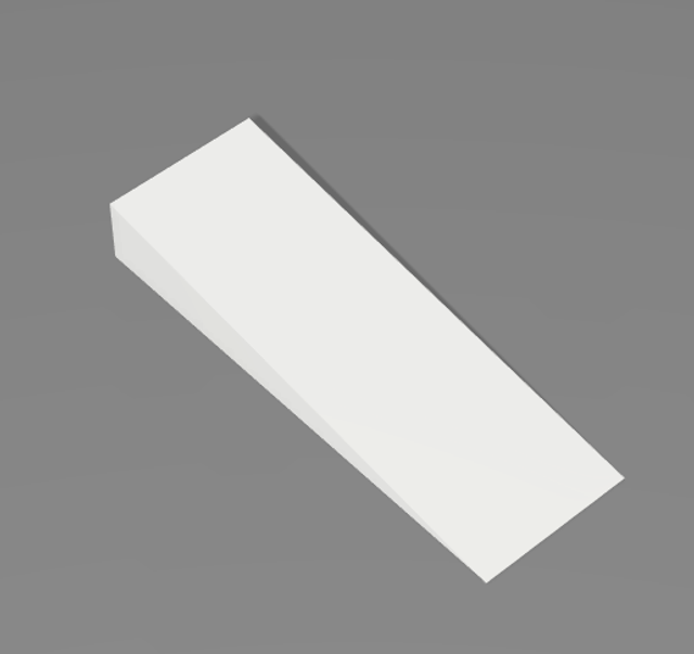 Cale de porte 13 cm matériaux PLA  