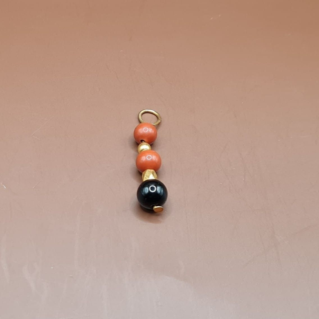 Pendentif Jaspe rouge - onyx