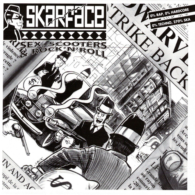 SKARFACE CD - Sex Scooters &amp; Rock'n'Roll