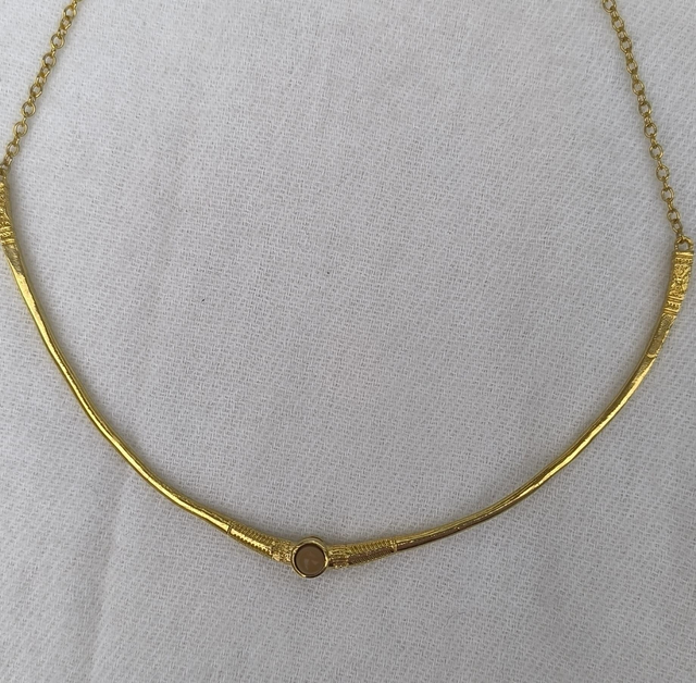 Collier vangovango beige 