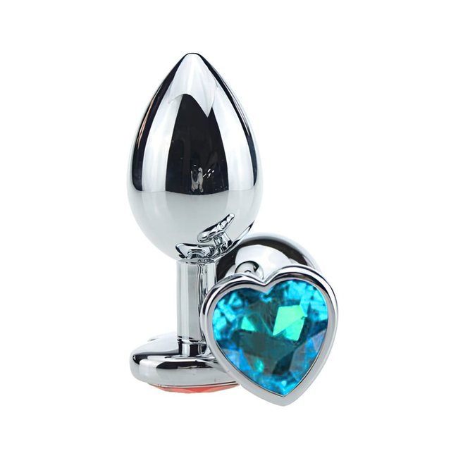 Plug Anal Pequeno Formato Coração
