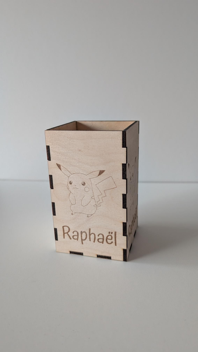 Pot à crayons personnalisé 