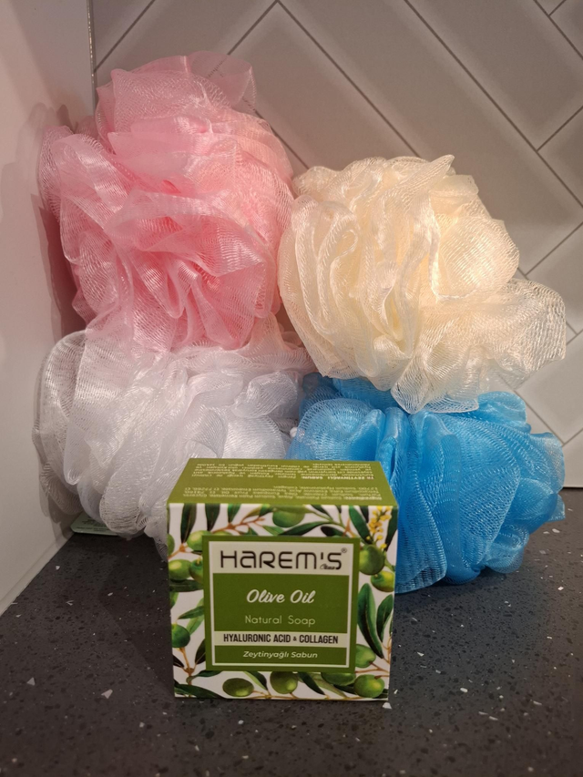 Olive Oil Soap &amp; Scrunch