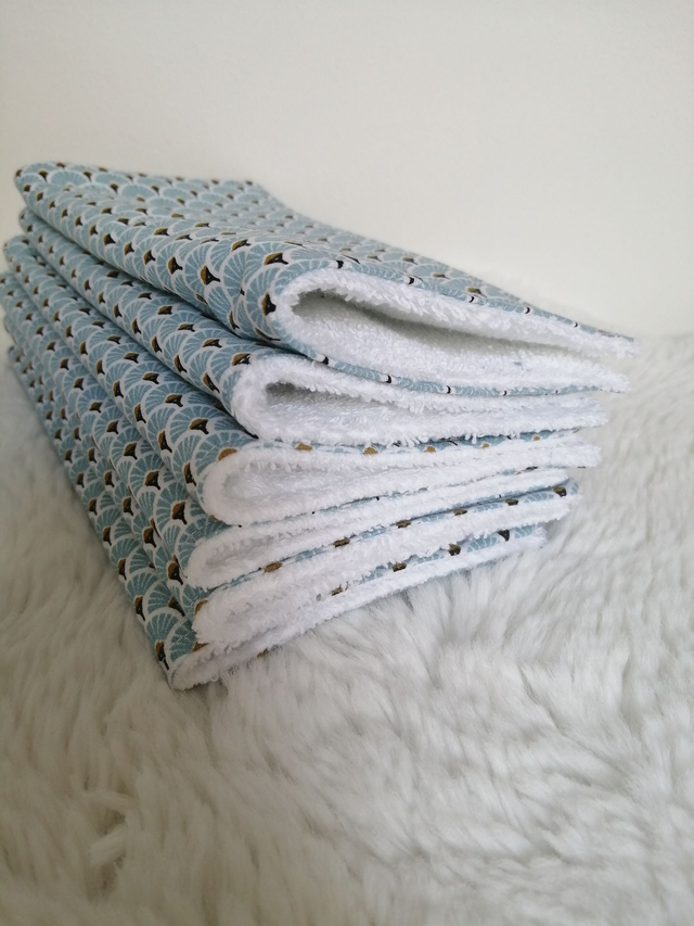 Essuie-tout lavable en feuilles