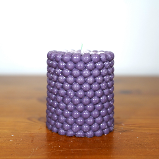 Bubble Lavender Candle (Mineral Wax)
