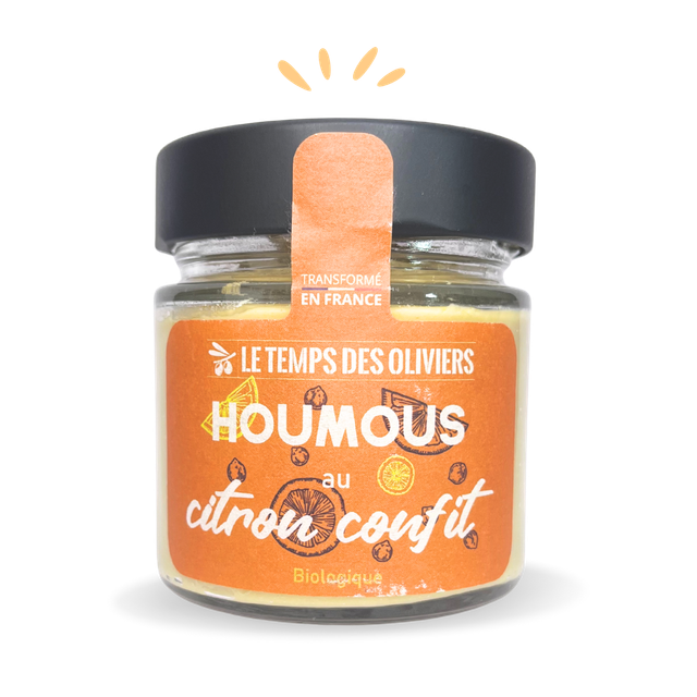 31｜Houmous au citron confit - Le temps des oliviers