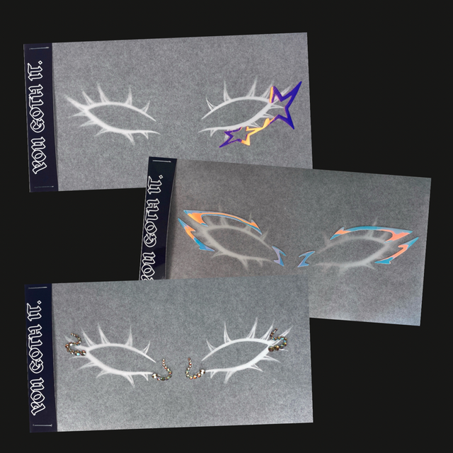 Trio (Mad Cosmos chromé, Snake liner, Thorrifique)