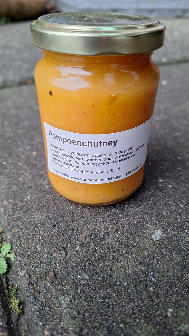 Pompoen chutney 