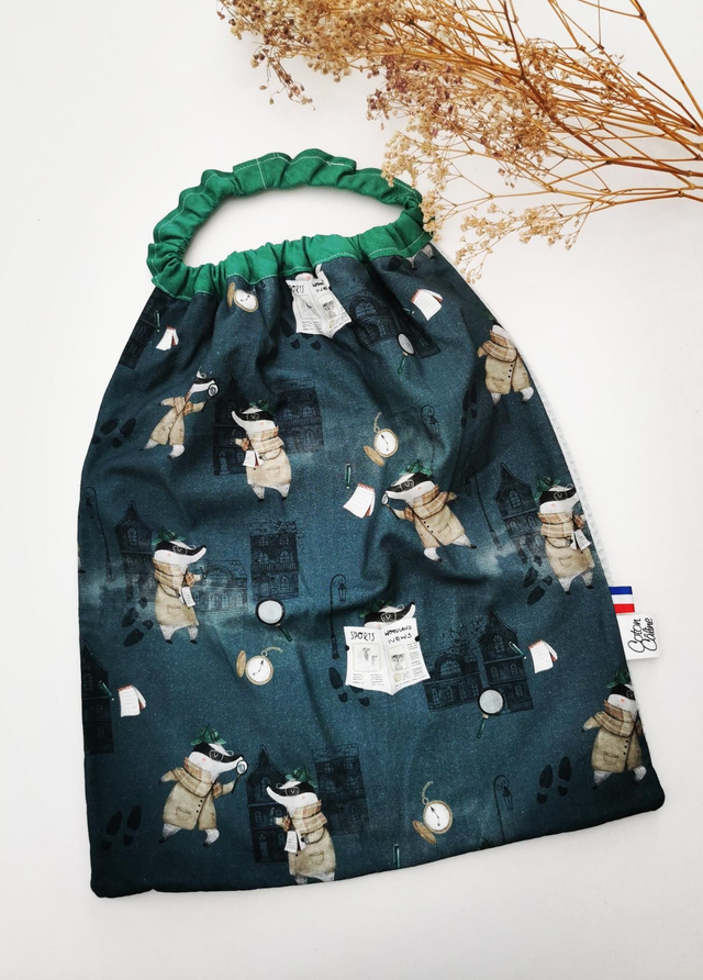 Bavoir serviette enquêteur