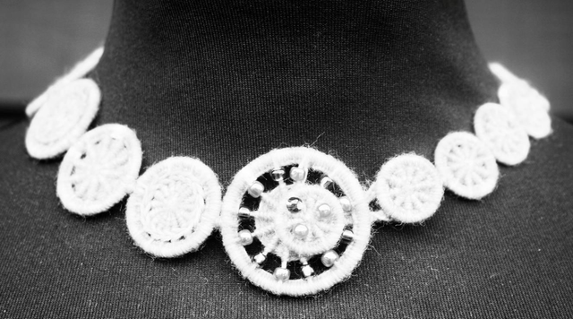 Choose Your Colour Dorset Button Necklace Kit - Eclipse Choker