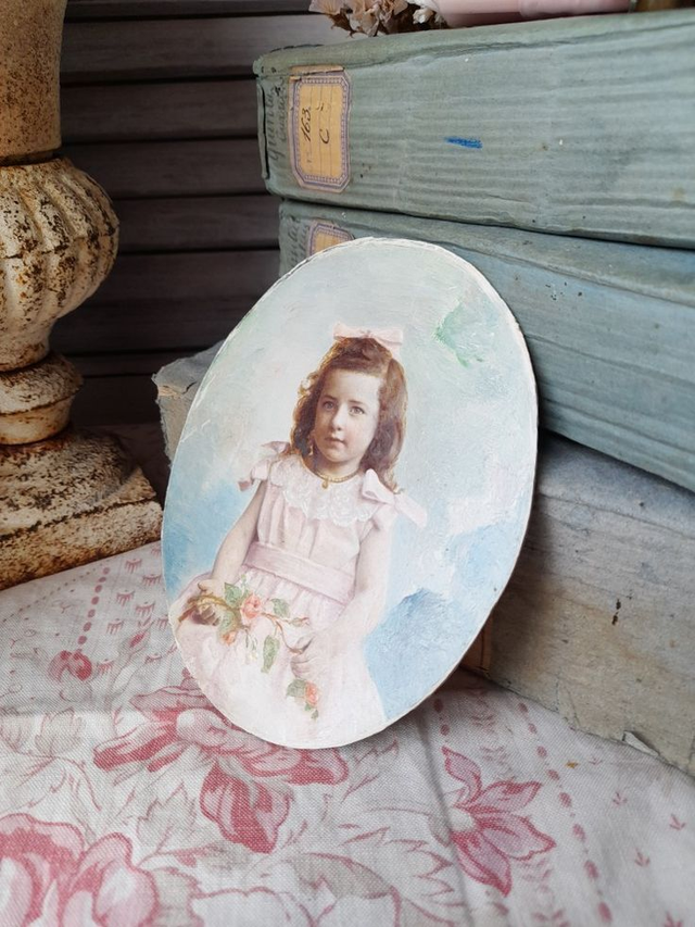 Portrait ancien fillette