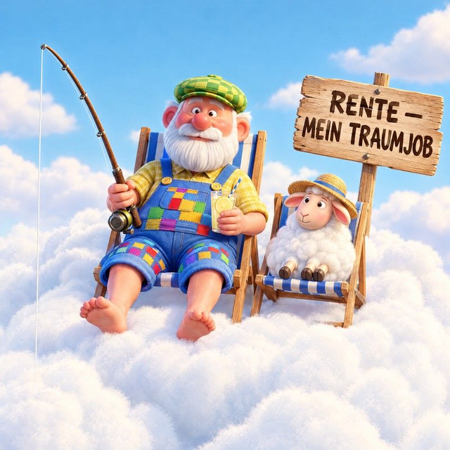 Wolke 7 – Rente – mein Traumjob