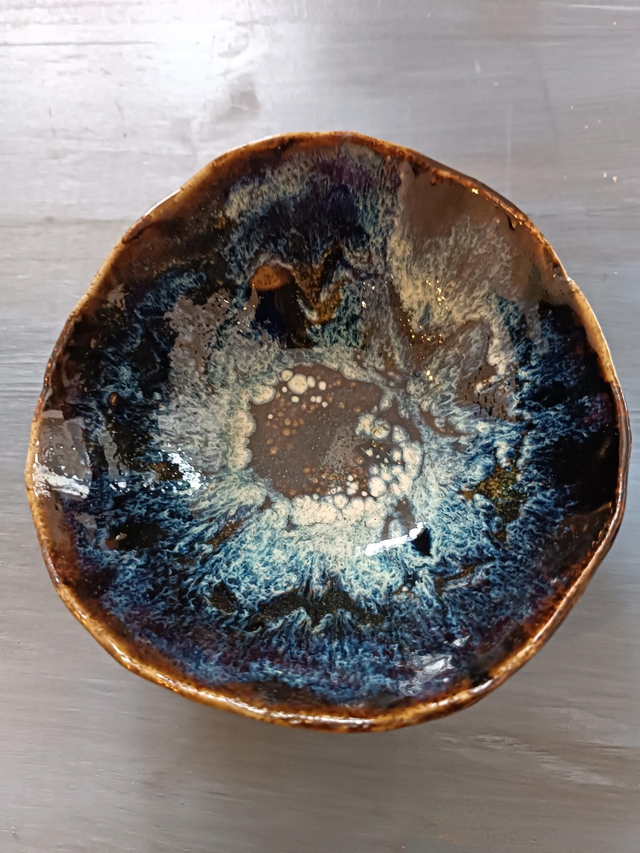  vendu Bol émaux effet étoiles 