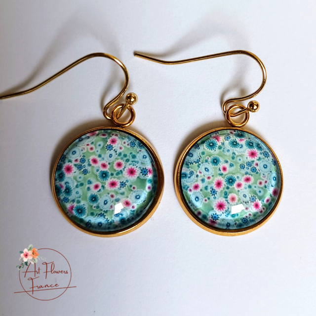 Bijoux illustrés - Petites fleurs