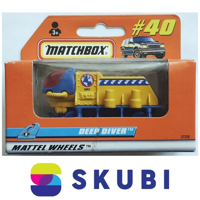 Deep Diver - Mattel Wheels - Matchbox 1998 #40 - Originální krabička

