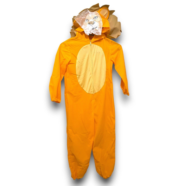 Löwe Kostüm Kinder Einteiler Onesie Fasching Karneval amscan Größe 110 128 146