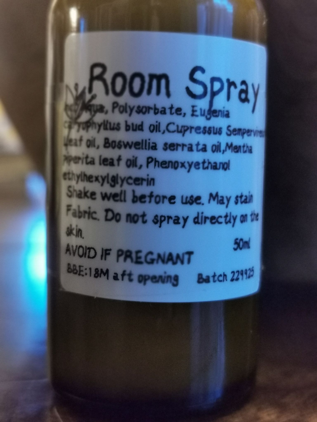 Room Spray. Morning Fog 50ml