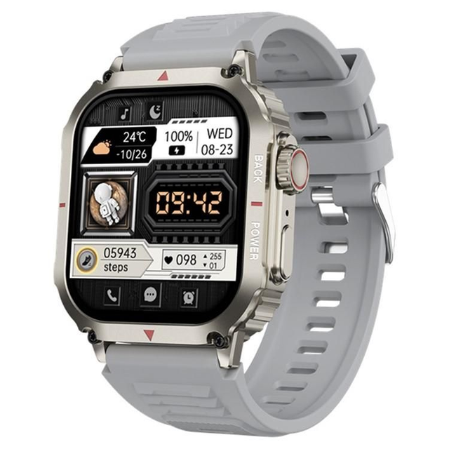 Montre connectée grise