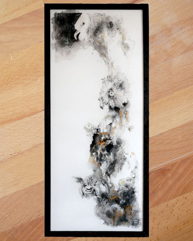 Tirage d'art encadré "Errance onirique n°11"