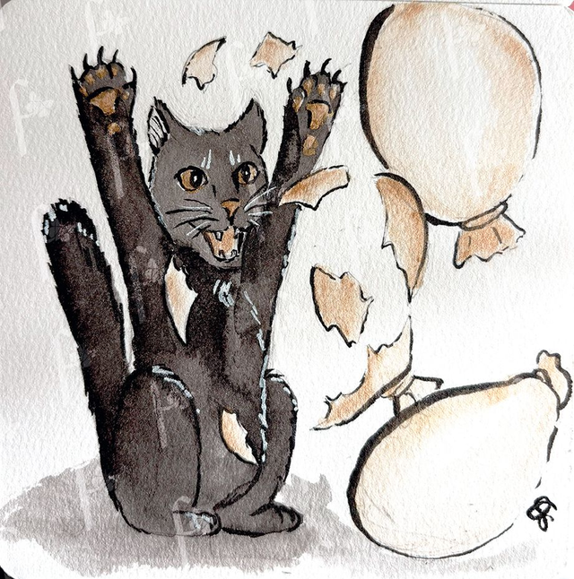 Inktober 21 - Explosion