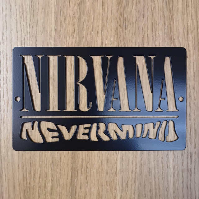 Nirvana Nevermind Plaque