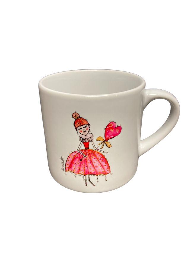 Keramiktasse "Tänzerin"