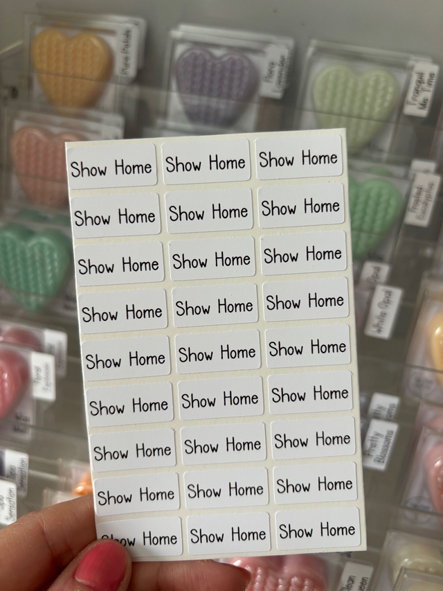 Scent Labels for Wax Melts