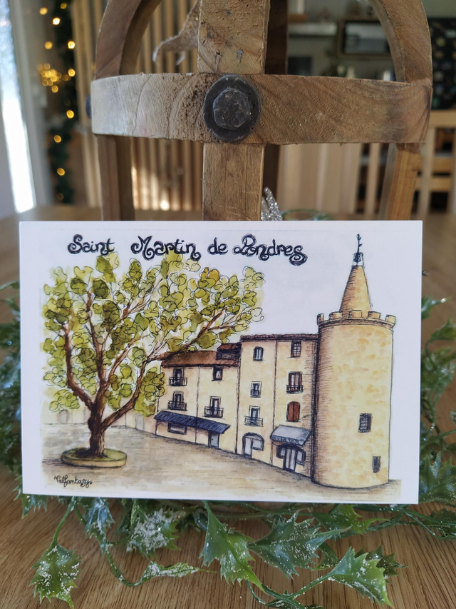 Carte "Saint Martin de Londres", 10x15cm