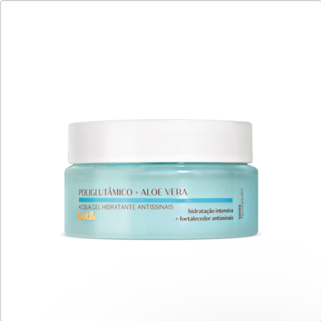 Poliglutamic Acid + Aloe Vera Anti-Aging Acquagel Moisturiser 50g
