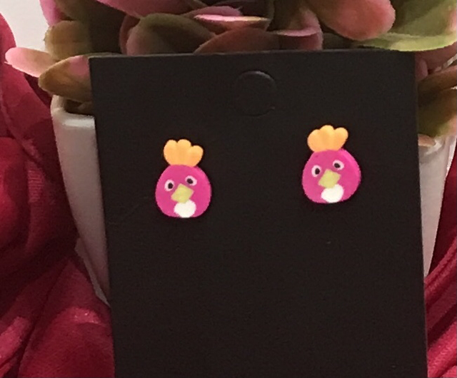 Children Pink Earrings - CPE02
