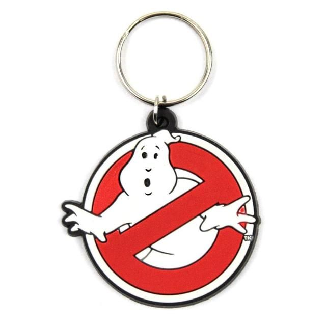 GHOSTBUSTERS- Rubber Keychain - Logo