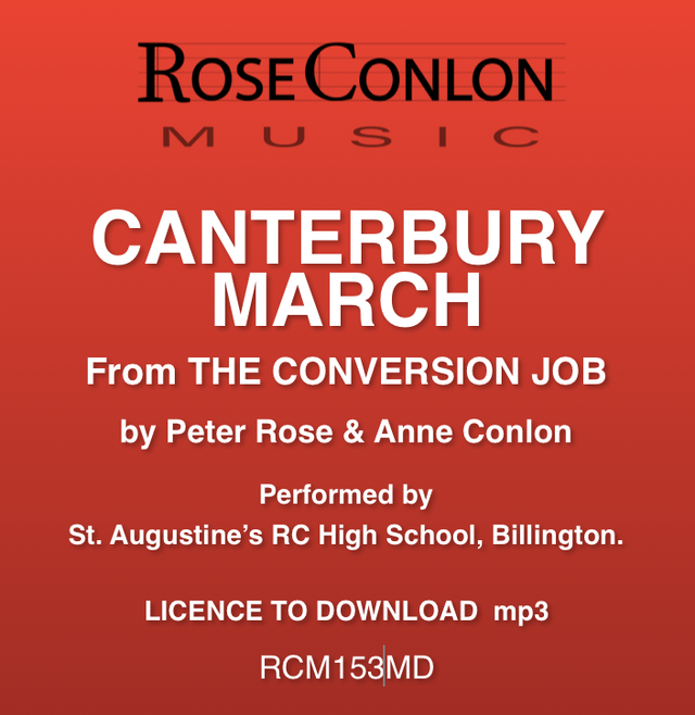 CANTERBURY MARCH RCM153MD  from The Conversion Job © Rose/Conlon